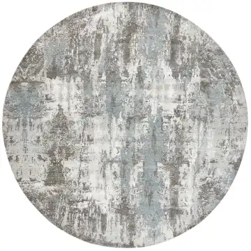 Ковёр Dazzle 16579 — серый и белый, абстрактный рисунок