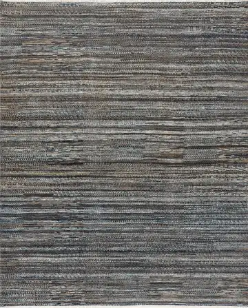 Ковёр Dazzle 16584 — серый и белый, в полоску