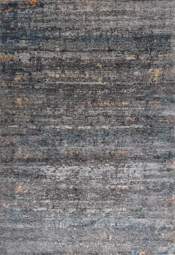 Ковёр Dazzle 16597 — синий и серый, абстрактный рисунок
