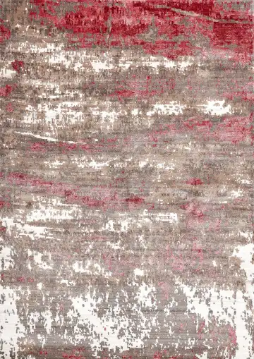 Ковёр Dazzle 16769 — красный и розовый, абстрактный рисунок