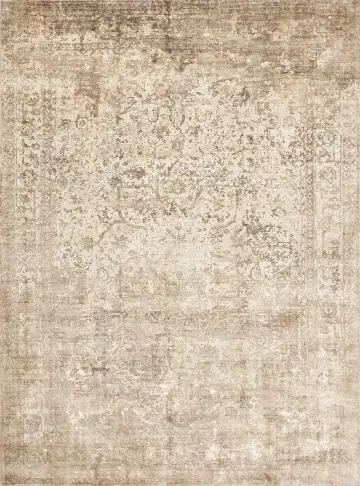 Ковёр Mono 16828 — коричневый и бежевый, абстрактный рисунок