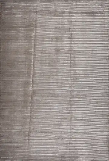 Ковёр Mono 16845 — коричневый и серый, в полоску