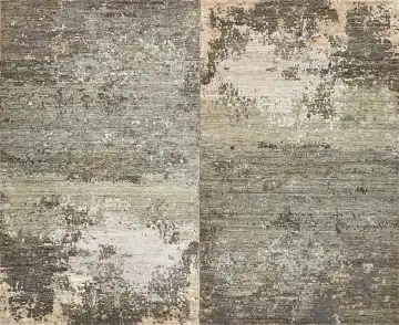 Ковёр Dazzle 16906 — серый и белый, винтажный рисунок