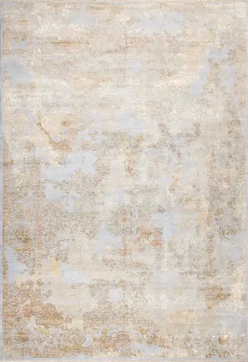 Ковёр Illusion 16920 — кремовый и коричневый, винтажный рисунок