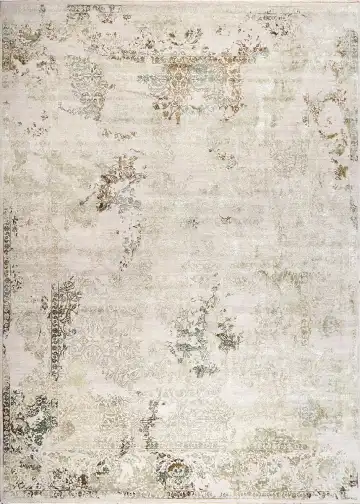 Ковёр Illusion 16921 — кремовый и коричневый, винтажный рисунок