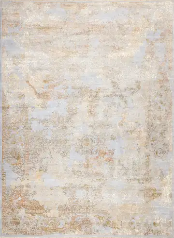 Ковёр Illusion 16922 — кремовый и коричневый, винтажный рисунок