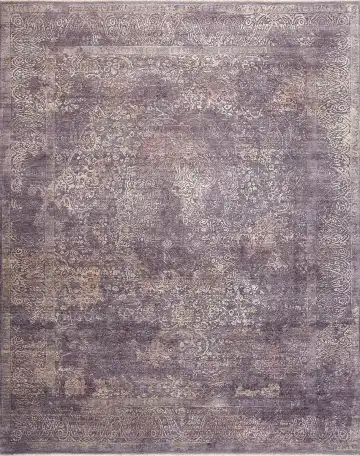 Ковёр Illusion 16942 — фиолетовый, восточный орнамент