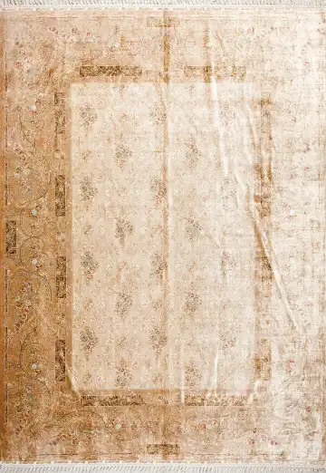Ковёр Хереке 16961 — кремовый и бежевый, винтажный рисунок