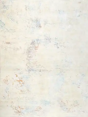 Ковёр Dazzle 16990 — кремовый и голубой, винтажный рисунок