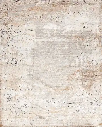 Ковёр Dazzle 16995 — кремовый и оранжевый, винтажный рисунок