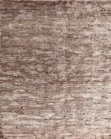 Ковёр Dazzle 17023 — коричневый и белый, однотонный