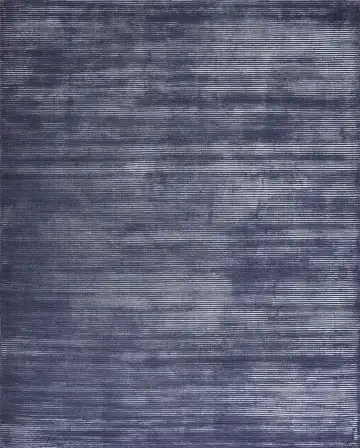 Ковёр Mono 17204 — синий и серый, в полоску