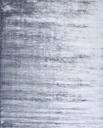 Ковёр Mono 17207 — голубой и серый, винтажный рисунок