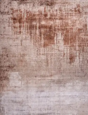 Ковёр Dazzle 17235 — коричневый и бежевый, абстрактный рисунок
