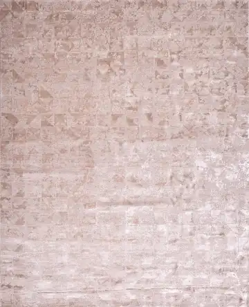Ковёр Dazzle 17247 — розовый и коричневый, винтажный рисунок