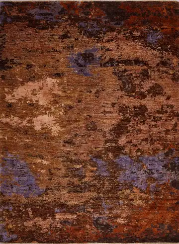 Ковёр Dazzle 17492 — красный и синий, винтажный рисунок
