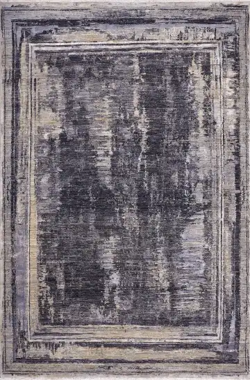 Ковёр Dazzle 17504 — синий и кремовый, абстрактный рисунок