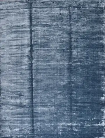 Ковёр Mono 17582 — синий и кремовый, винтажный рисунок