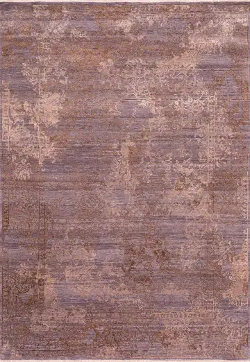 Ковёр Illusion 17641 — бордовый, абстрактный рисунок