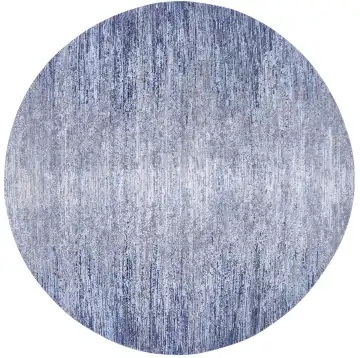 Ковёр Dazzle 17871 — синий и белый, однотонный