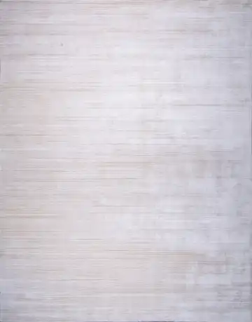 Ковёр Mono 17901 — белый и кремовый, в полоску