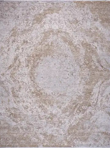 Ковёр Bliss 17926 — кремовый и бежевый, абстрактный рисунок