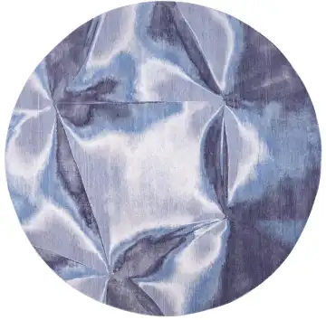 Ковёр Dazzle 17952 — серый и голубой, абстрактный рисунок