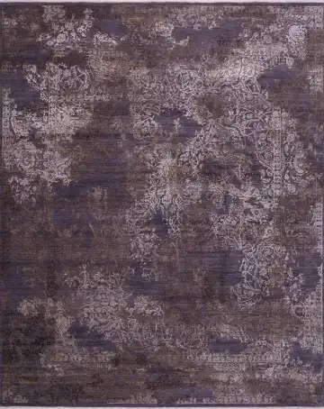 Ковёр Illusion 17971 — коричневый и кремовый, винтажный рисунок