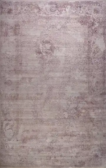 Ковёр Illusion 18264 — серый, винтажный рисунок