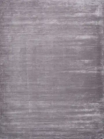 Ковёр Mono 18349 — серый и белый, в полоску