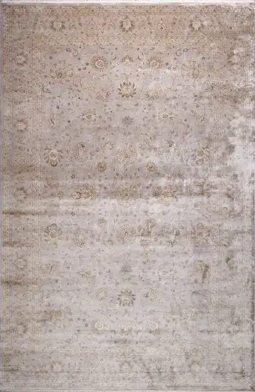 Ковёр Агра 18369 — бежевый и кремовый, винтажный рисунок