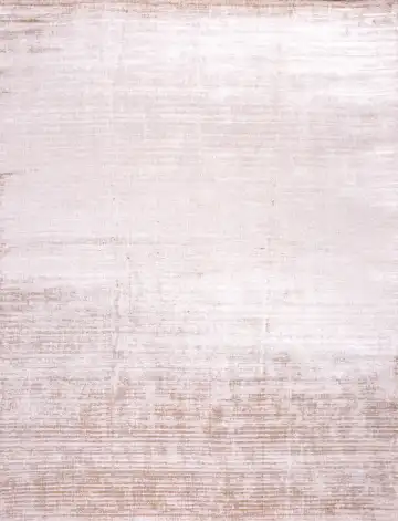 Ковёр Mono 18660 — розовый и кремовый, в полоску