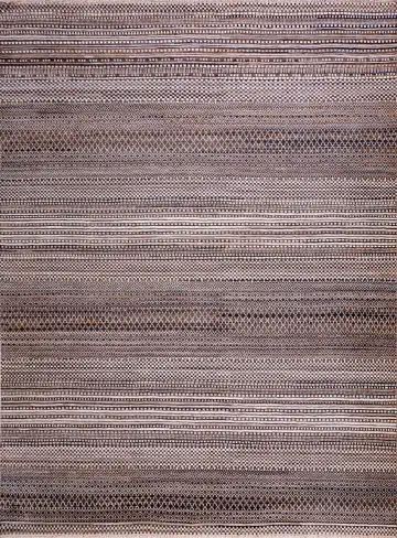 Ковёр Dazzle 18762 — коричневый и кремовый, геометрический рисунок