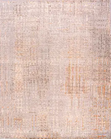 Ковёр Dazzle 18862 — кремовый и оранжевый, винтажный рисунок