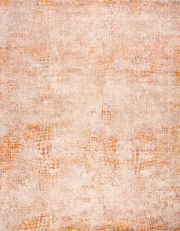Ковёр Dazzle 18863 — кремовый и оранжевый, винтажный рисунок