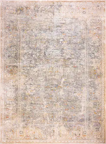 Ковёр Bliss 18873 — кремовый и коричневый, винтажный рисунок