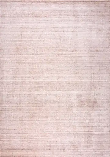 Ковёр Shine 18979 — розовый и кремовый, однотонный