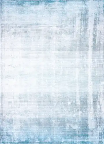 Ковёр Shine 18981 — голубой и белый, градиент