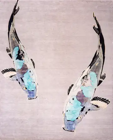 Ковёр Rug Star by J.Dahlmanns 19072 — голубой и фиолетовый, сюжетный рисунок