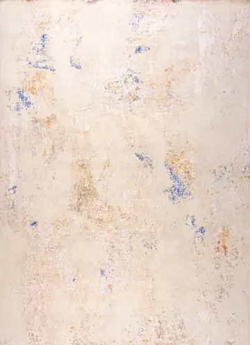Ковёр Dazzle 19182 — кремовый и голубой, винтажный рисунок