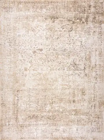 Ковёр Mono 19215 — бежевый и коричневый, винтажный рисунок
