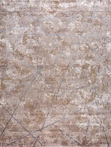 Ковёр Dazzle 19270 — серый и кремовый, винтажный рисунок