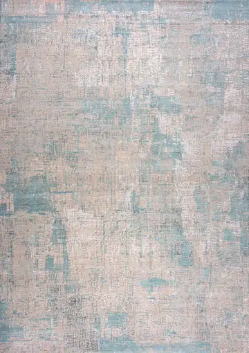 Ковёр Dazzle 19294 — кремовый и голубой, винтажный рисунок