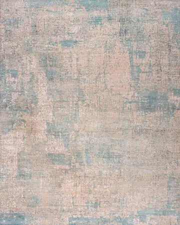 Ковёр Dazzle 19295 — кремовый и голубой, винтажный рисунок