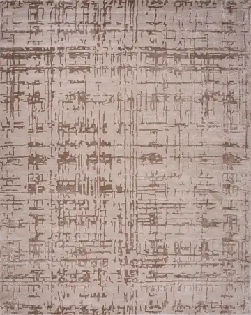 Ковёр Shine 19358 — бежевый и коричневый, восточный орнамент