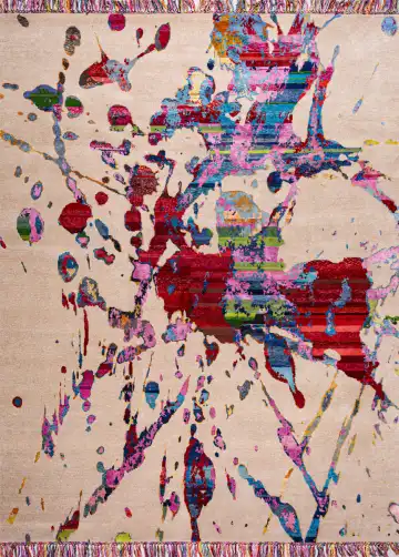 Ковёр Rug Star by J.Dahlmanns 19513 — красный и синий, пэчворк