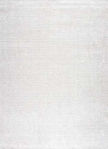 Ковёр Mono 19670 — белый и кремовый, однотонный