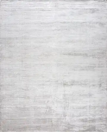 Ковёр Mono 19701 — серый и белый, однотонный