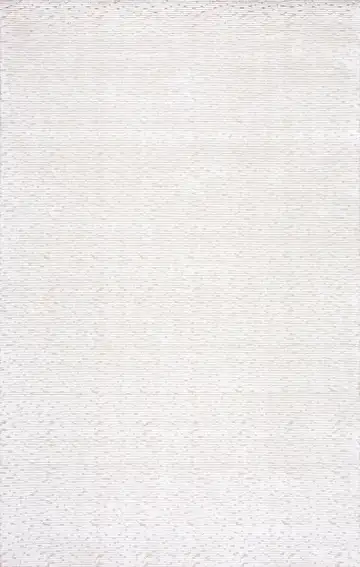 Ковёр Mono 19733 — белый и кремовый, однотонный
