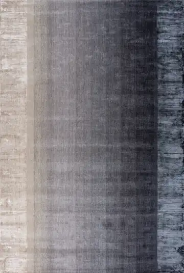 Ковёр Mono 19767 — серый и чёрный, градиент